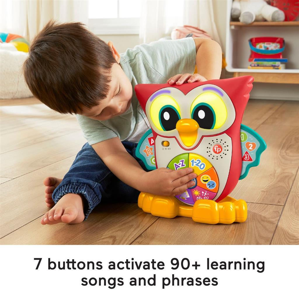 Fisher Price Wijze Uil + Licht En Geluid