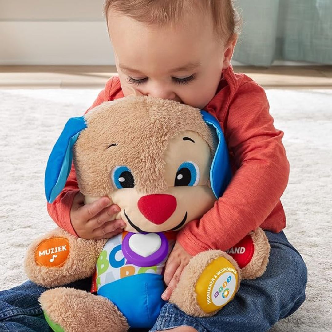 Fisher Price leerplezier eerste woorden puppy + licht en geluid