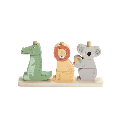 Fisher Price Houten Stapel Dieren