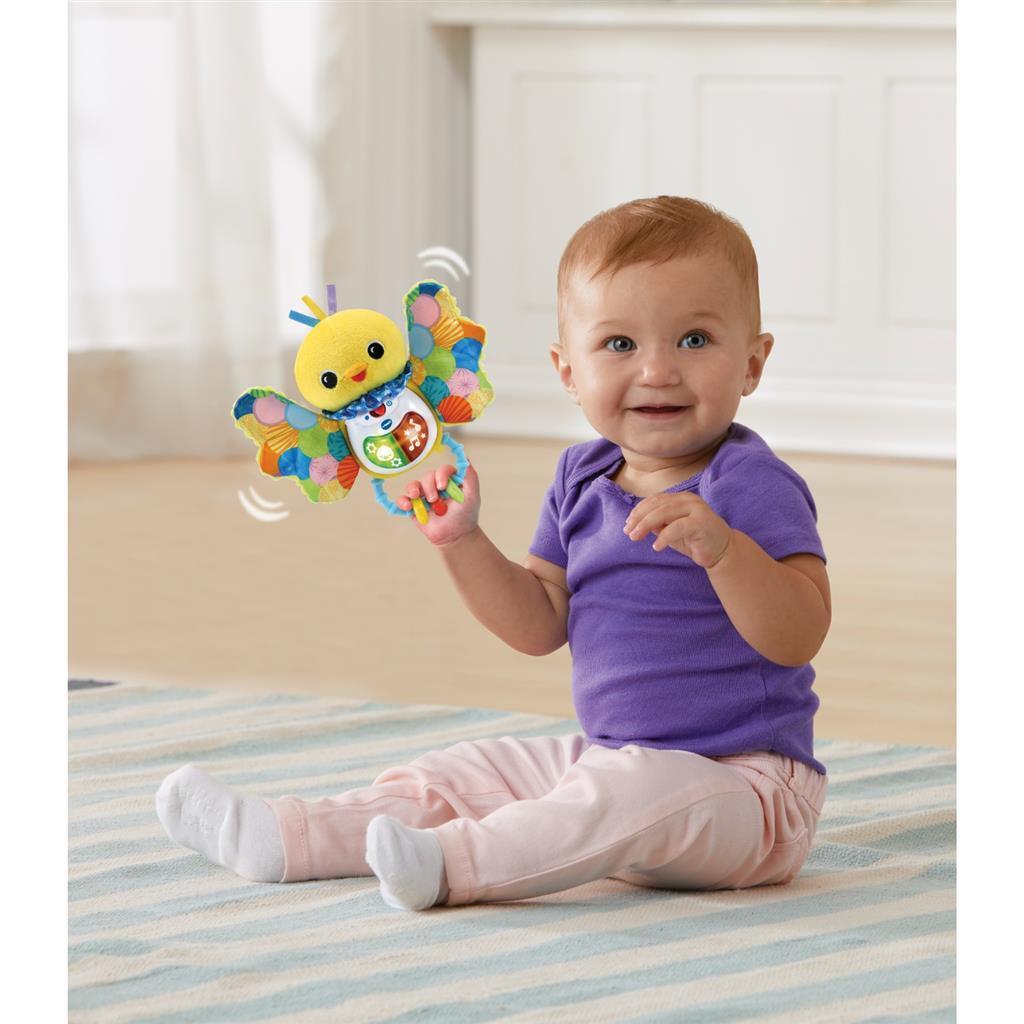 Vtech Baby Fladder En Fluit Rammelaar + Licht En Geluid