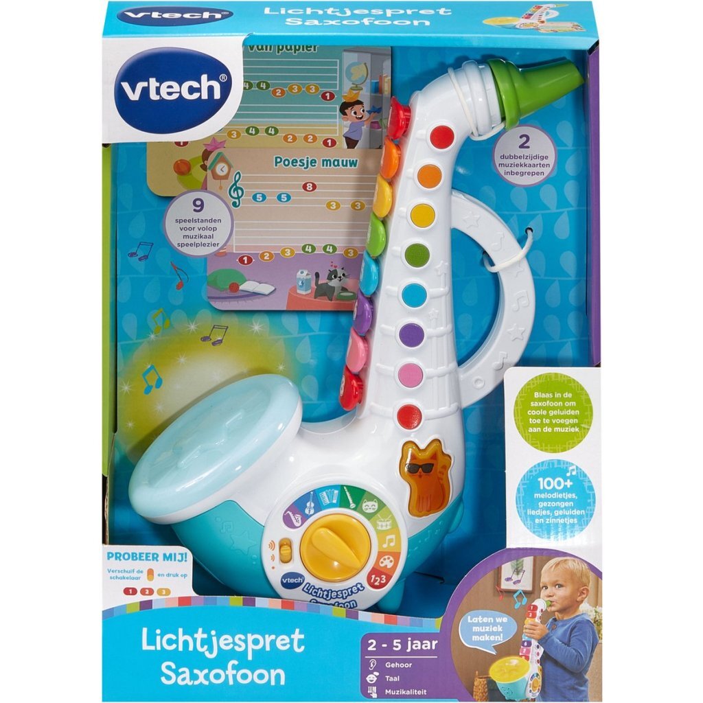 Vtech Baby Lichtjespret Saxofoon
