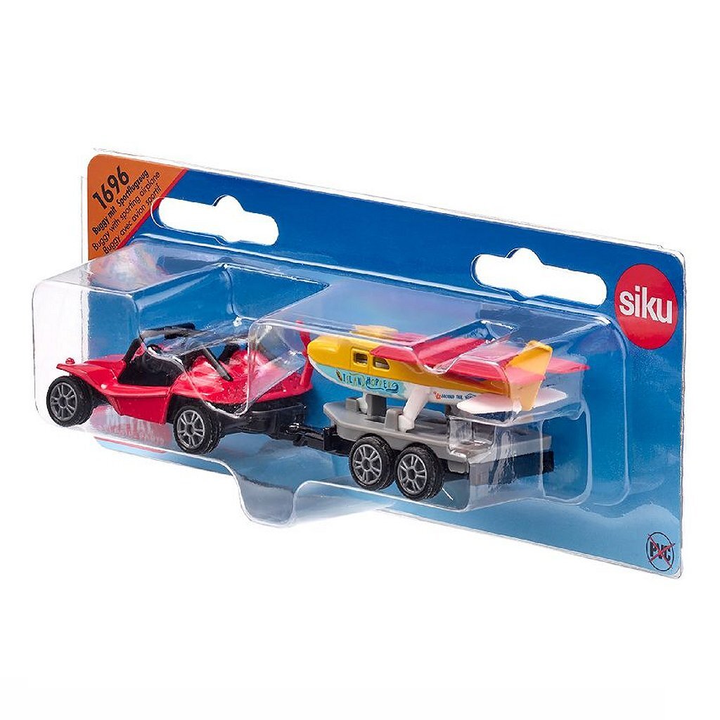 Siku 1696 Buggy Met Sportvliegtuig