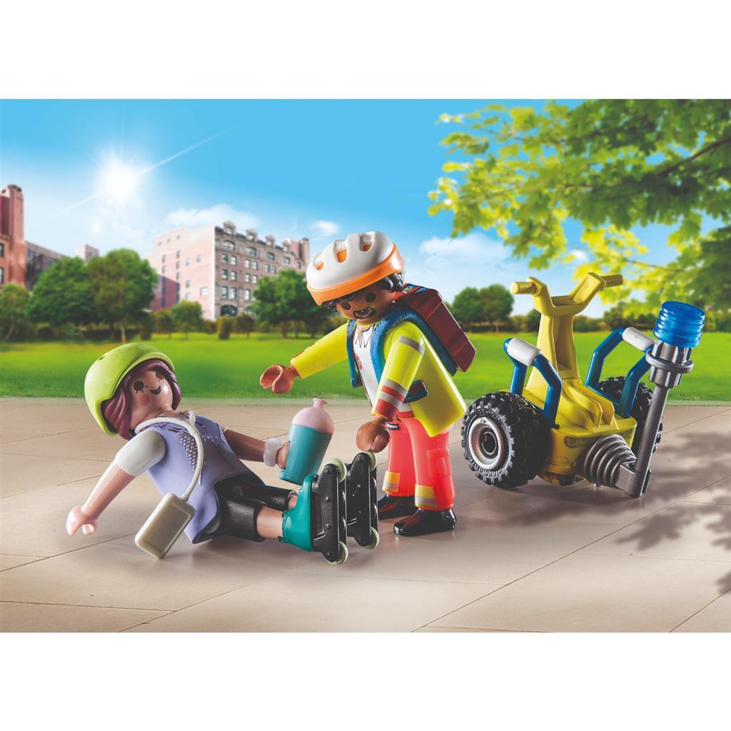 Playmobil 71257 City Life Rescue Met Segway