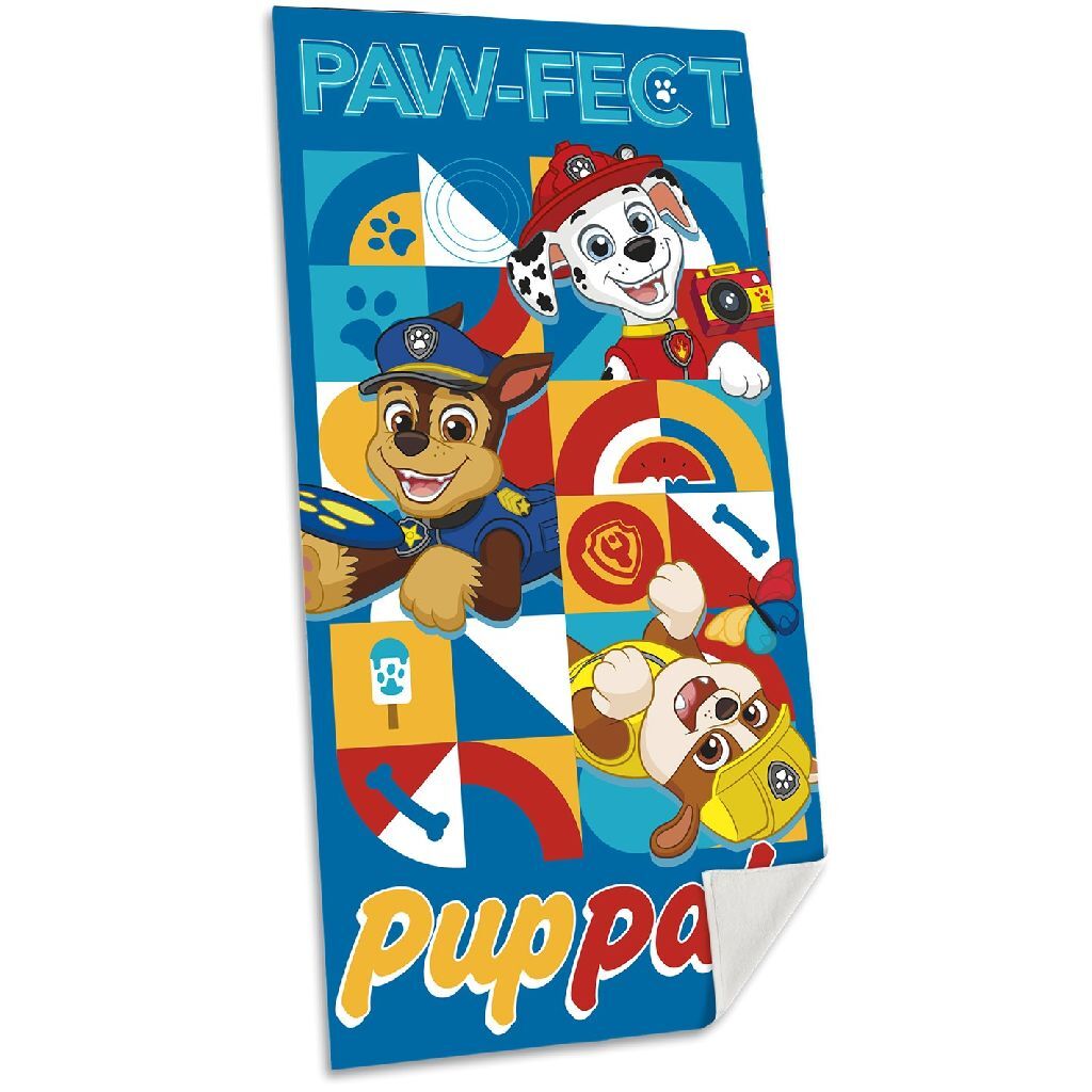 Paw Patrol Strandlaken 70X140 Cm Katoen