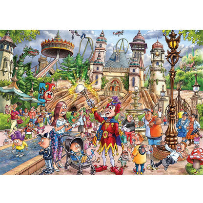Jumbo Puzzel Wasgij Mystery Efteling World Of Wonders! 1000 Stukjes